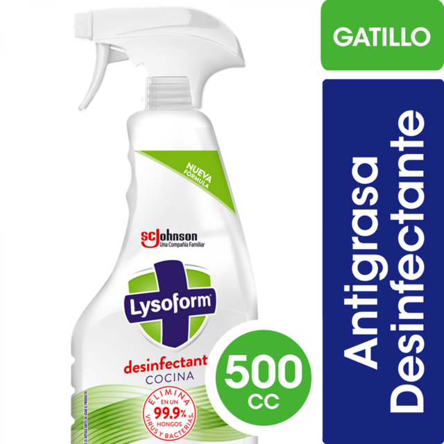DESINFECTANTE LYSOFORM MULTISUPERFICIES DOY PACK 450 ML